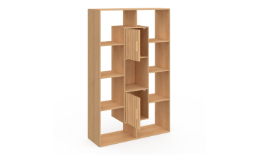 Etagère bibliothèque Faustine 11 compartiments