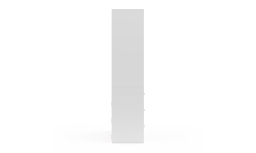 Dressing Uma avec 1 penderie et 6 tiroirs blanc Dressing Uma avec 1 penderie et 6 tiroirs blanc
