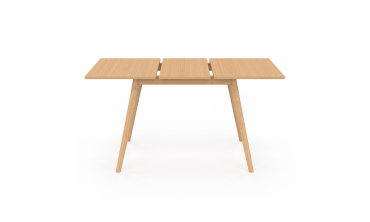 Table à manger extensible Venezia bois 110-150cm Table à manger extensible Venezia bois 110-150cm