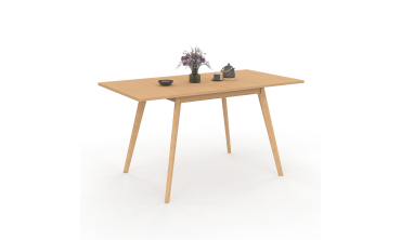 Table à manger extensible Venezia bois 110-150cm Table à manger extensible Venezia bois 110-150cm