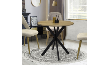 Table à manger ronde Soline Ø80cm Table à manger ronde Soline Ø80cm
