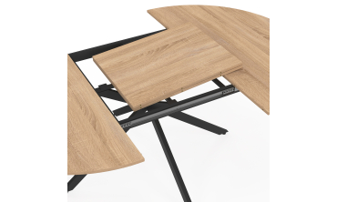 Table à manger ronde extensible Soline Ø140-200cm Table à manger ronde extensible Soline Ø140-200cm