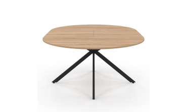 Table à manger ronde extensible Soline Ø140-200cm Table à manger ronde extensible Soline Ø140-200cm
