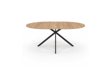 Table à manger ronde extensible Soline Ø140-200cm Table à manger ronde extensible Soline Ø140-200cm