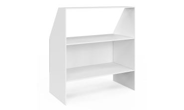 Etagère de rangement sous pente Jeanne blanche