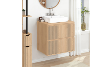 Meuble sous vasque Faustine 2 tiroirs