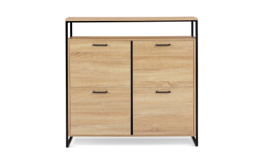 Meuble chaussures Alan 4 portes - 20 paires