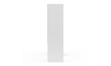 Dressing Justine extensible 120-180cm blanc 6 tiroirs double colonne