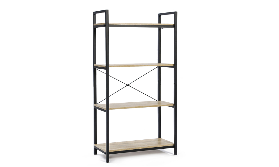Etagère industrielle Memphis 4 niveaux 130cm