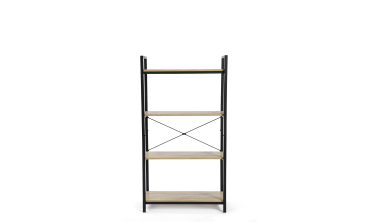 Etagère industrielle Memphis 4 niveaux 130cm