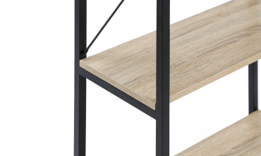 Etagère industrielle Memphis 4 niveaux 130cm