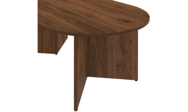 Table basse Gabin effet noyer