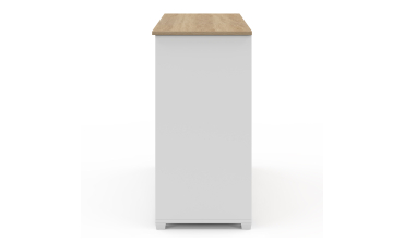 Buffet Jamy 2 portes blanc 100cm