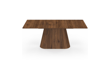 Table à manger extensible Rosita 160-200cm effet noyer