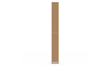 Colonne salle de bain Tom 2 portes 4 niches