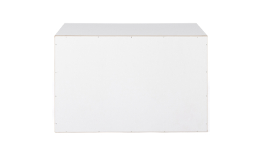 Maison de toilette pour chat blanche litière intégrée