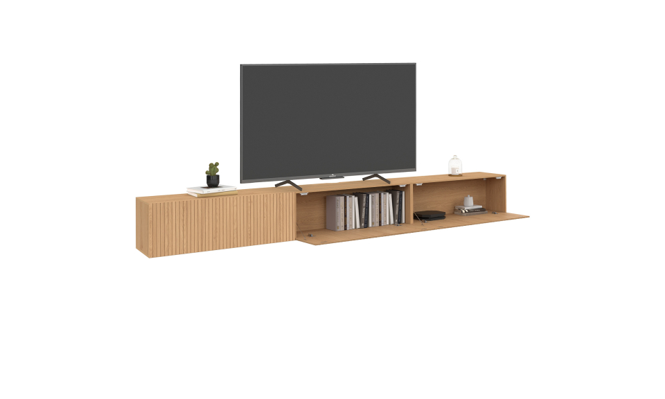Meuble TV suspendu Albane L270cm