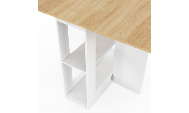Ensemble repas Andy table pliante et 4 tabourets