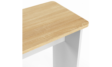 Ensemble repas Andy table pliante et 4 tabourets