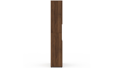 Armoire salle de bain Tom effet noyer 4 portes