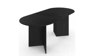 Table à manger extensible Gabin 160-200cm noir