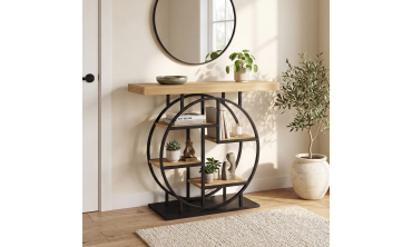 Console étagère arrondie Onda