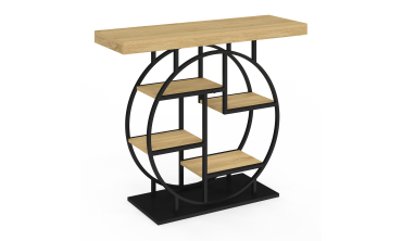 Console étagère arrondie Onda