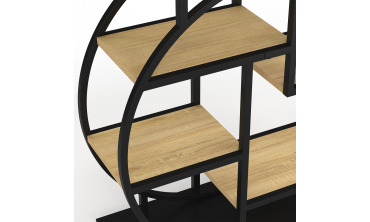 Console étagère arrondie Onda