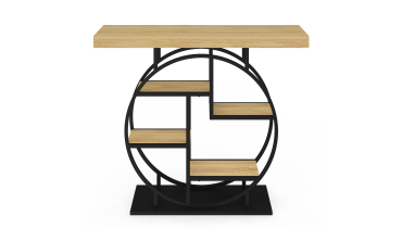 Console étagère arrondie Onda