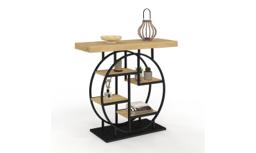 Console étagère arrondie Onda