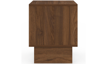 Tables de chevet Yumi effet noyer - lot de 2