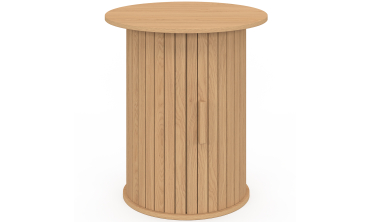 Table d'appoint Albane lattes avec rangement