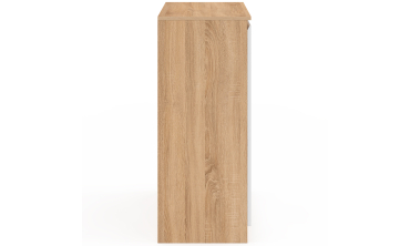 Meuble de rangement salle de bain Tom avec panier à linge