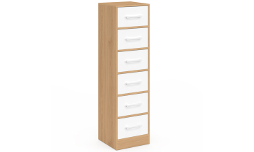 Meuble d'appoint Uma 6 tiroirs