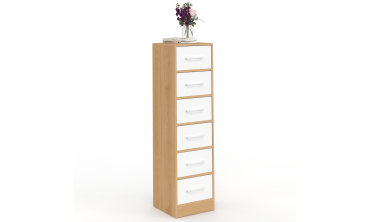 Meuble d'appoint Uma 6 tiroirs