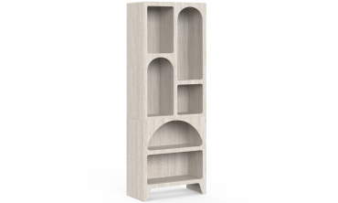 Etagère Alyana organique effet travertin 160cm
