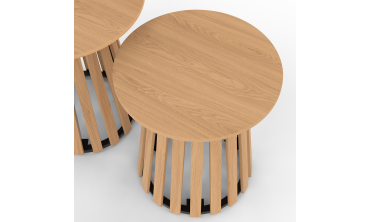 Tables d'appoint Camélia - lot de 2
