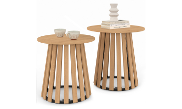 Tables d'appoint Camélia - lot de 2