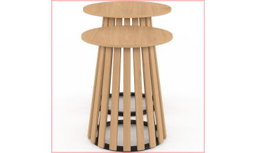 Tables d'appoint Camélia - lot de 2