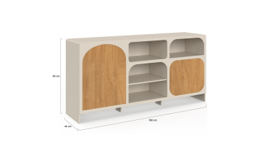 Buffet Athènes 2 portes 160cm