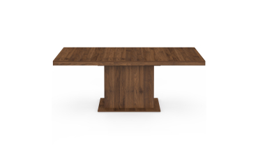 Table à manger extensible Tania effet noyer 160-200cm