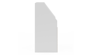 Armoire sous pente Tom 2 portes blanches