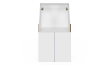 Armoire sous pente Tom 2 portes blanches