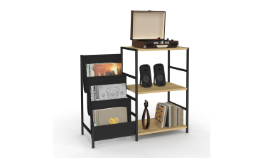 Etagère à platine range-vinyles Vybe