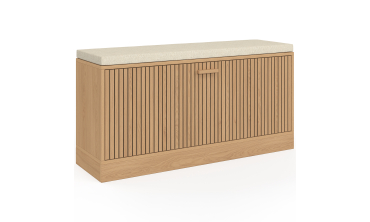 Banc d'entrée Faustine range chaussures