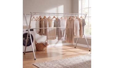 Etendoir à linge XXL pliable et extensible
