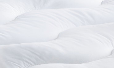 Surmatelas 1000GSM plumes d'oie anti acariens 80x200cm