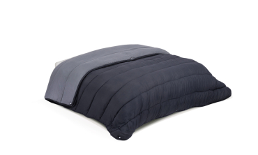 Couette thermorégulatrice 500GSM grise - 220x240cm