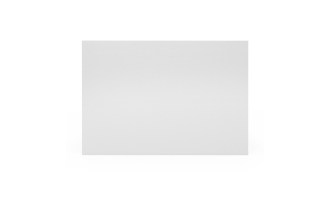 Lit Orem 140x190cm blanc tiroir coulissant