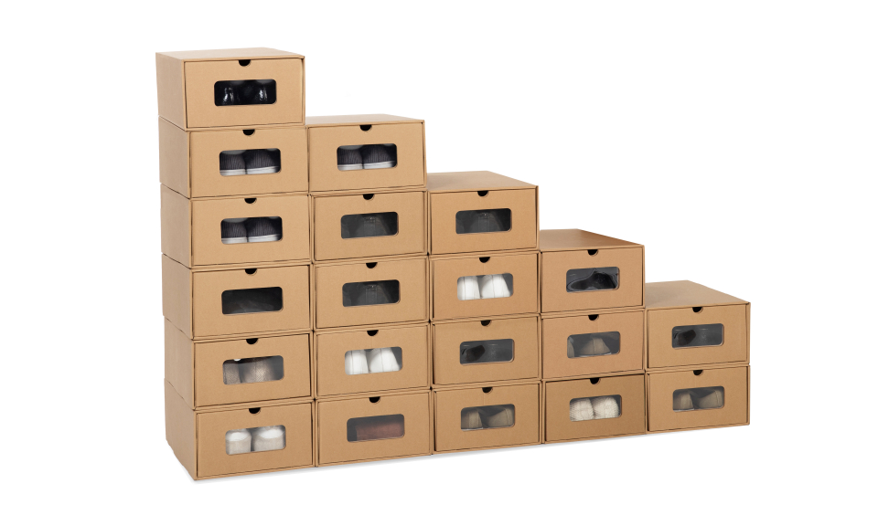 Boîtes de rangement en craft - lot de 20